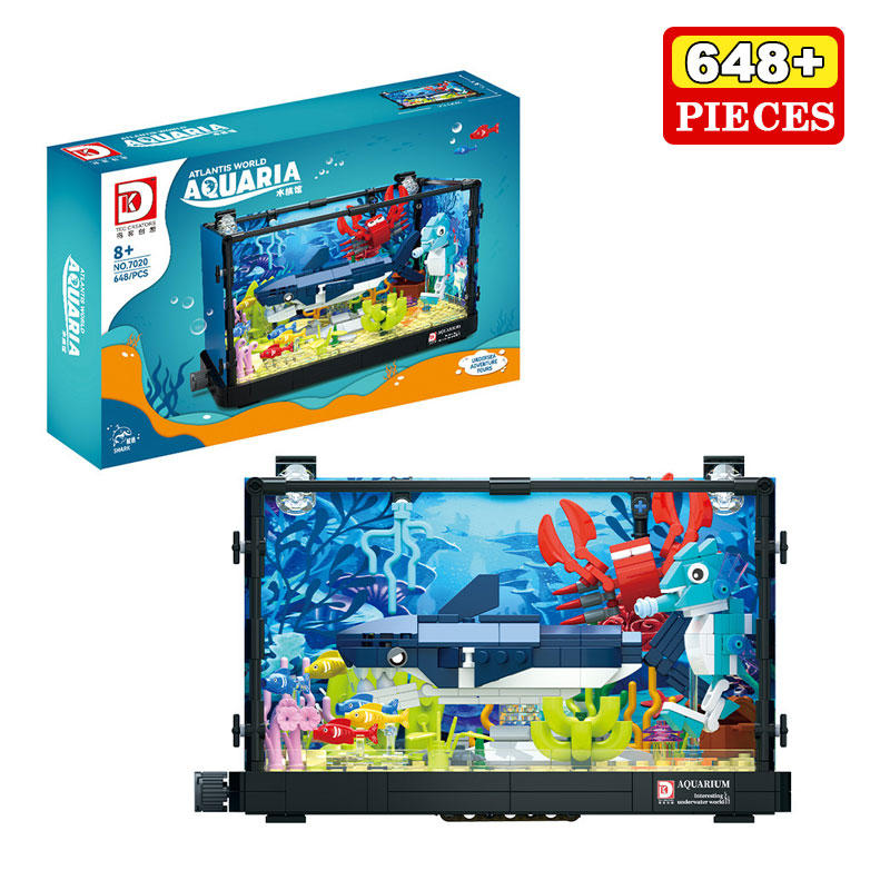 648PCS Shark Ecosystem Tank Bu - огляд і ціна Aquarium Marine World