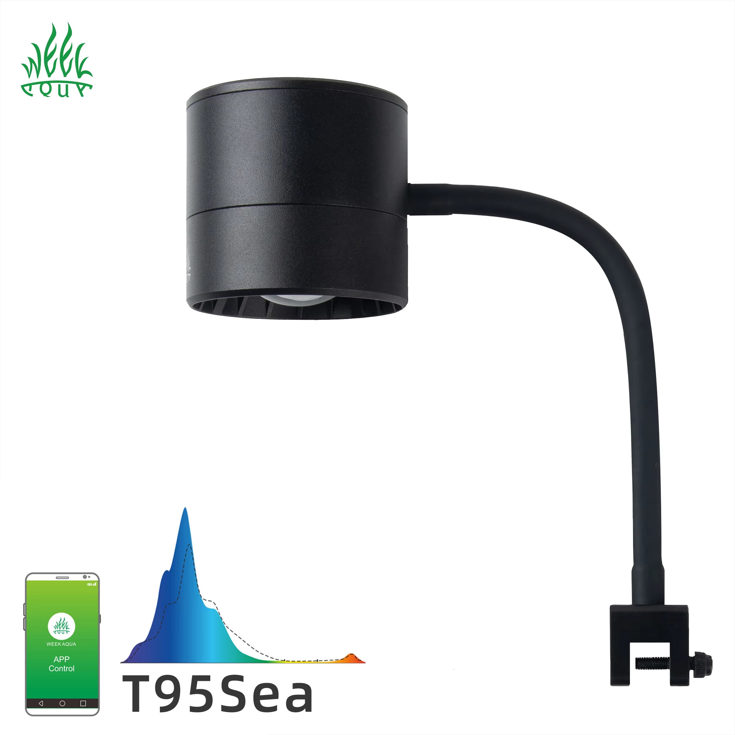 WEEK AQUA Aquarium Light Manuf - огляд і ціна Aquarium Blue Marine Reef