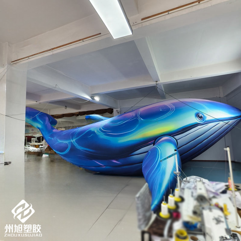 Inflatable blue whale, used as - огляд і ціна Aquarium Blue Marine