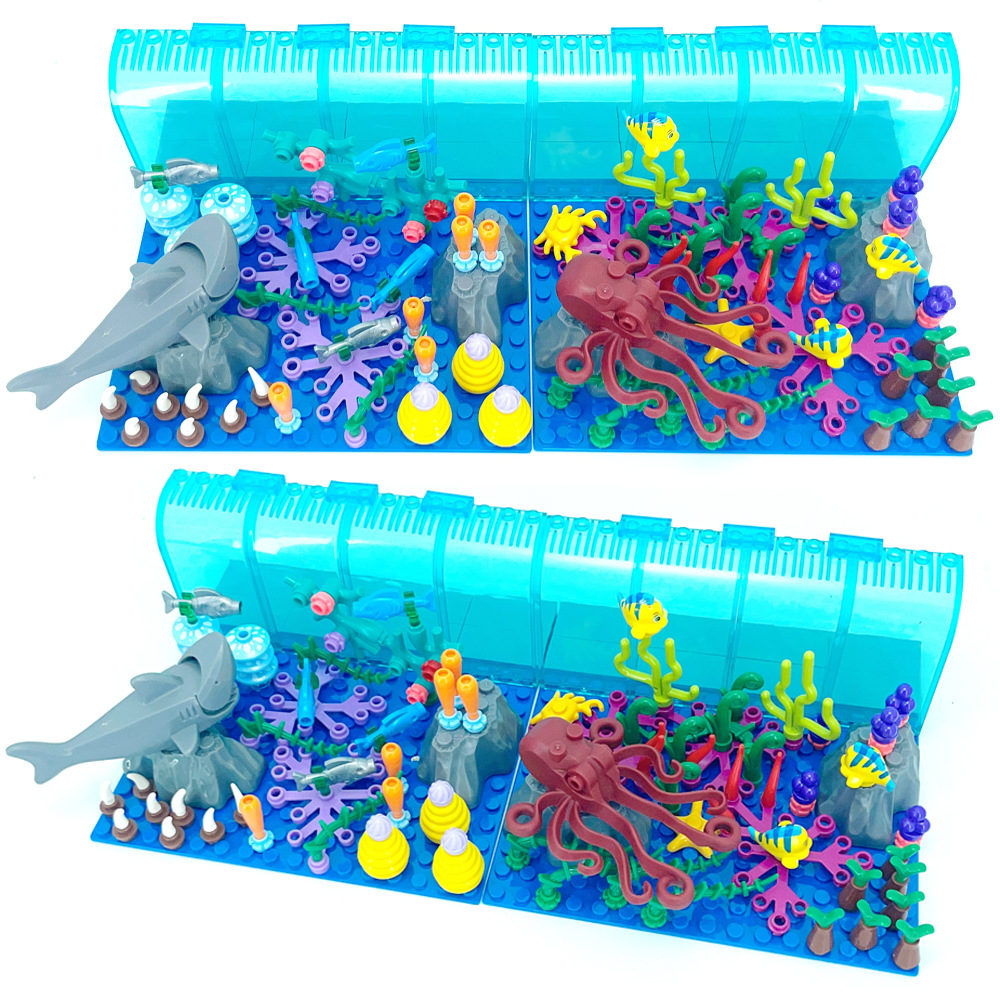 Compatible With LEGO Aquarium  - огляд і ціна Aquarium Marine World