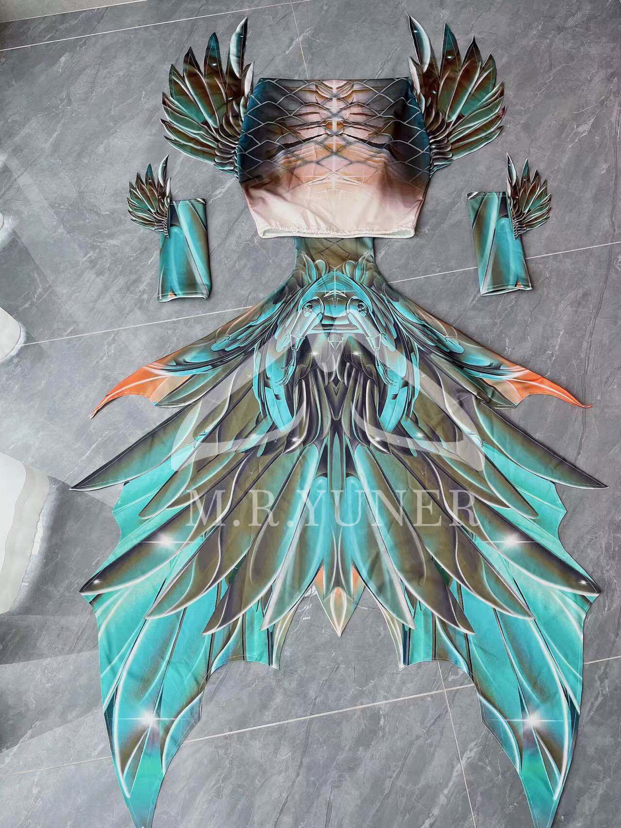 Original Mermaid Big Fish Tail - огляд і ціна Aquarium & Marine Museum Ums