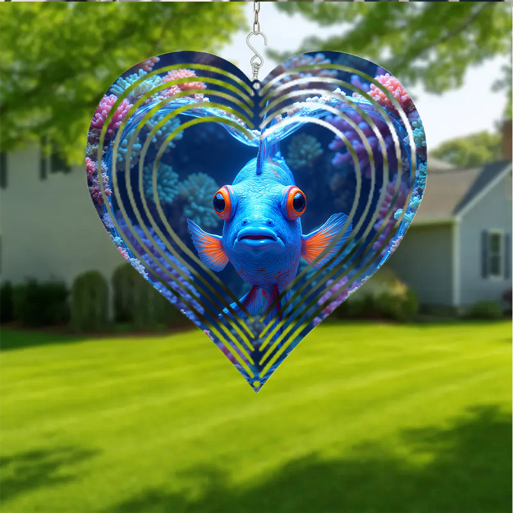 2D Flat, 1pc Bohemian Blue Man - огляд і ціна Aquarium Blue Marine