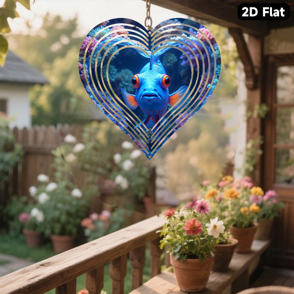 2D Flat, 1pc Bohemian Blue Man - огляд і ціна Aquarium Blue Marine